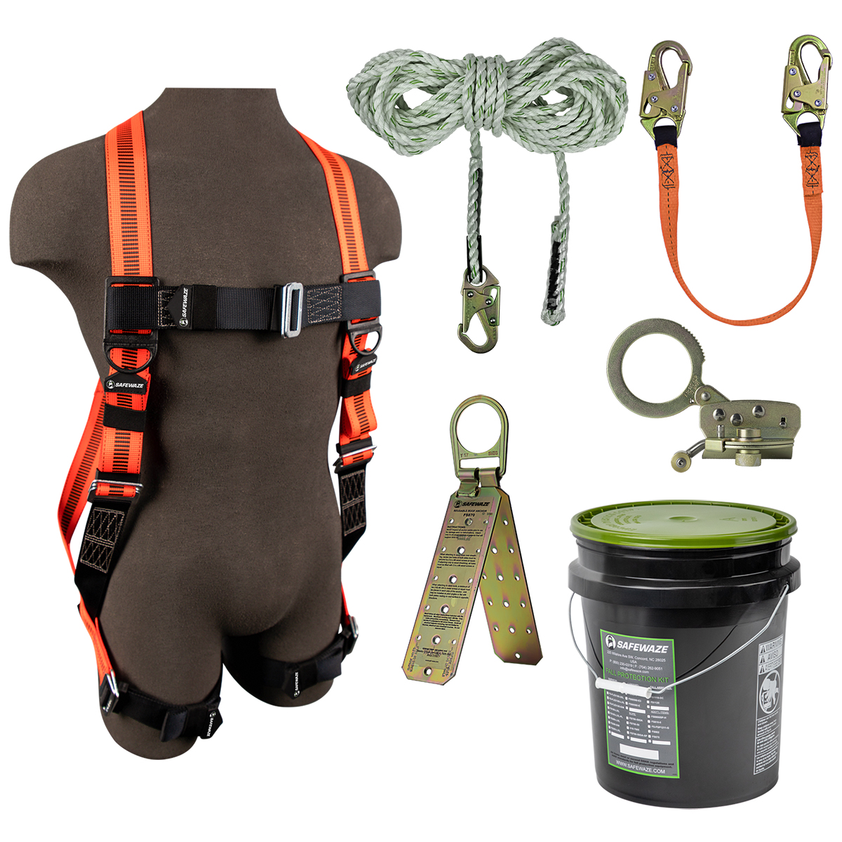 Safewaze V-Line Roofing Compliance Kits